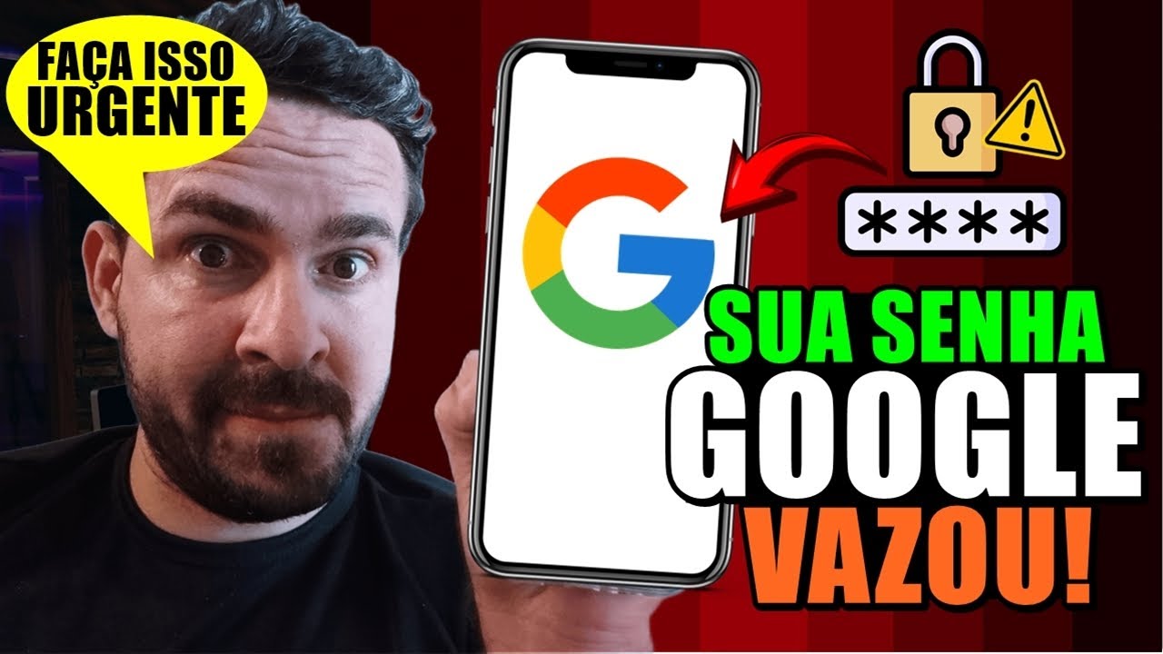 Como MUDAR  a SENHA do GOOGLE? Aprenda PASSO A PASSO!