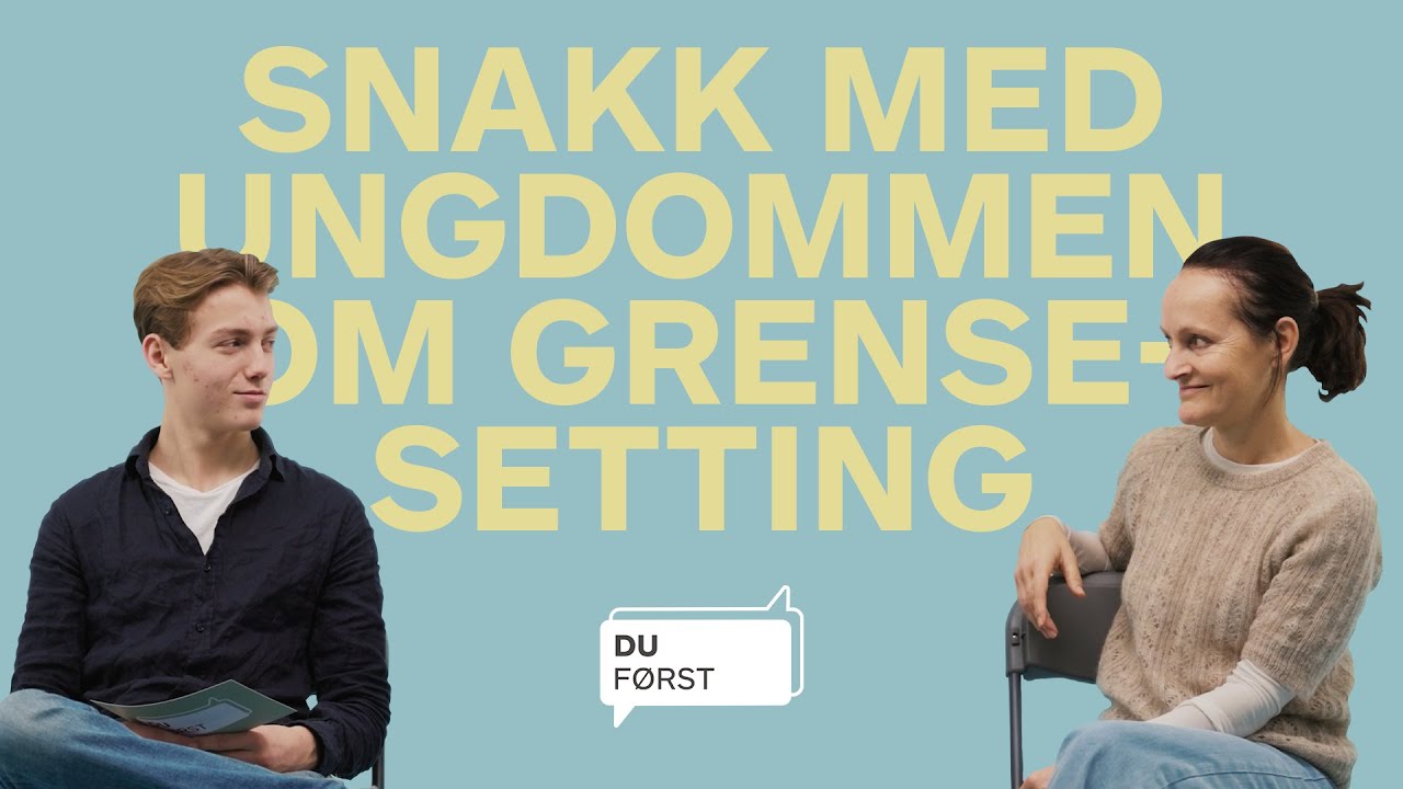 Snakk med ungdommen om grensesetting