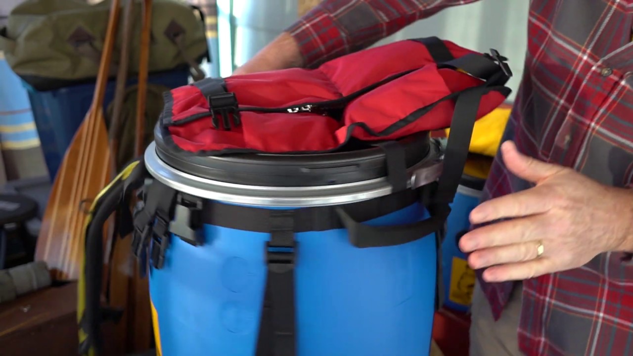 Canoe Barrel Pack - Kitchen Gear Storage Container