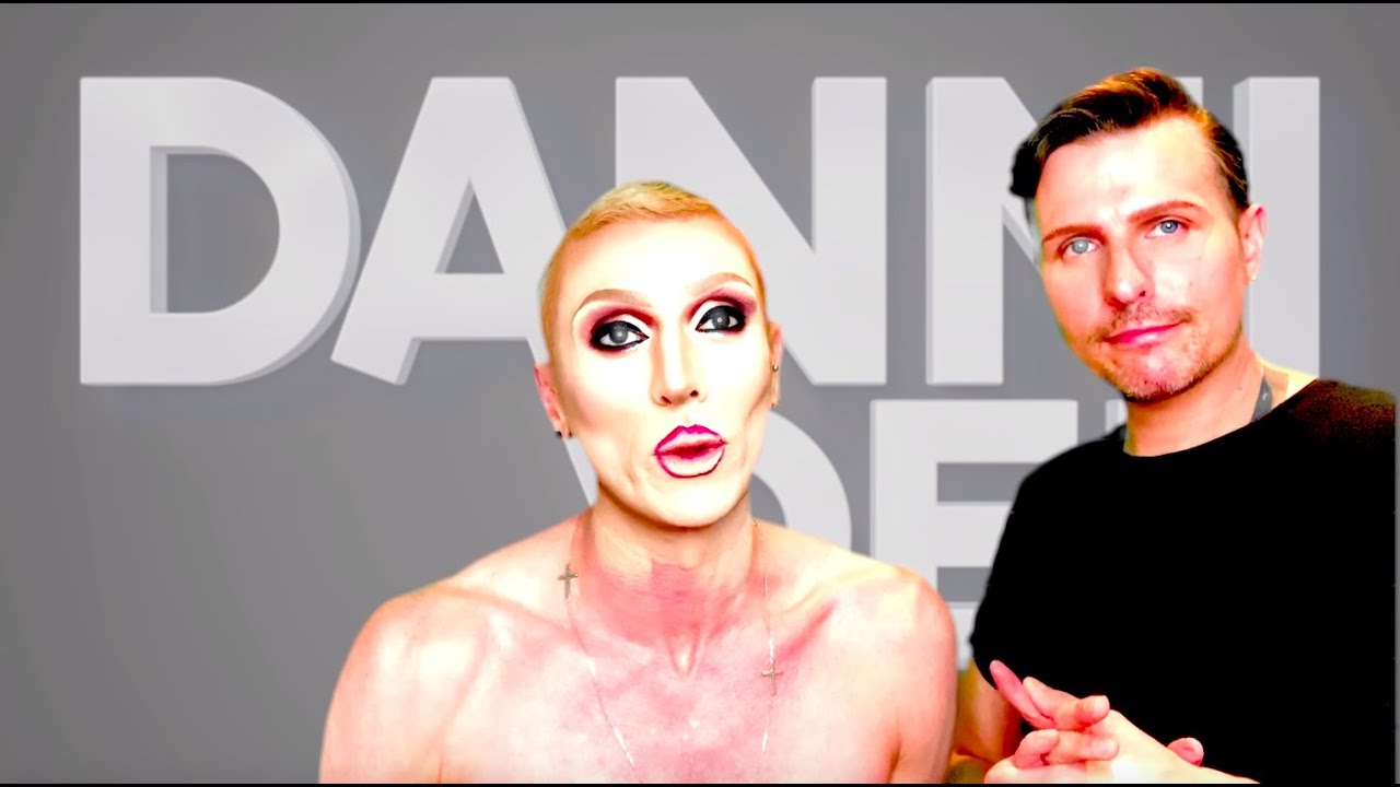 Danni Dee - Painted by Demi Godd - Drag Transformation
