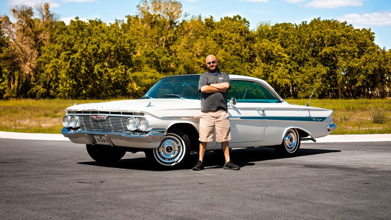 RESTORED! 1961 Impala Bubbletop