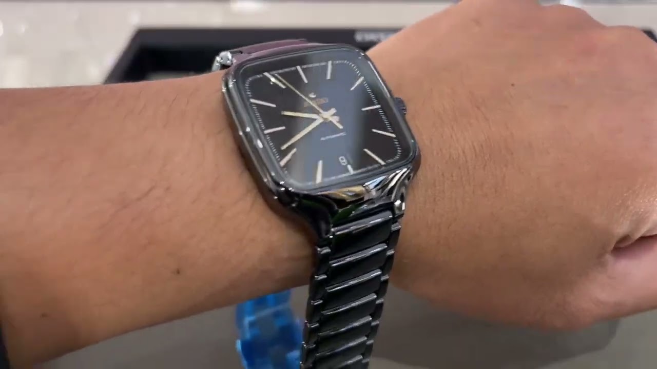 #rado #true Square Automatic Diamonds#R27078722 38.0 mm, 119 g#R2707816238.0 mm, 117 g#เครื่อง R763