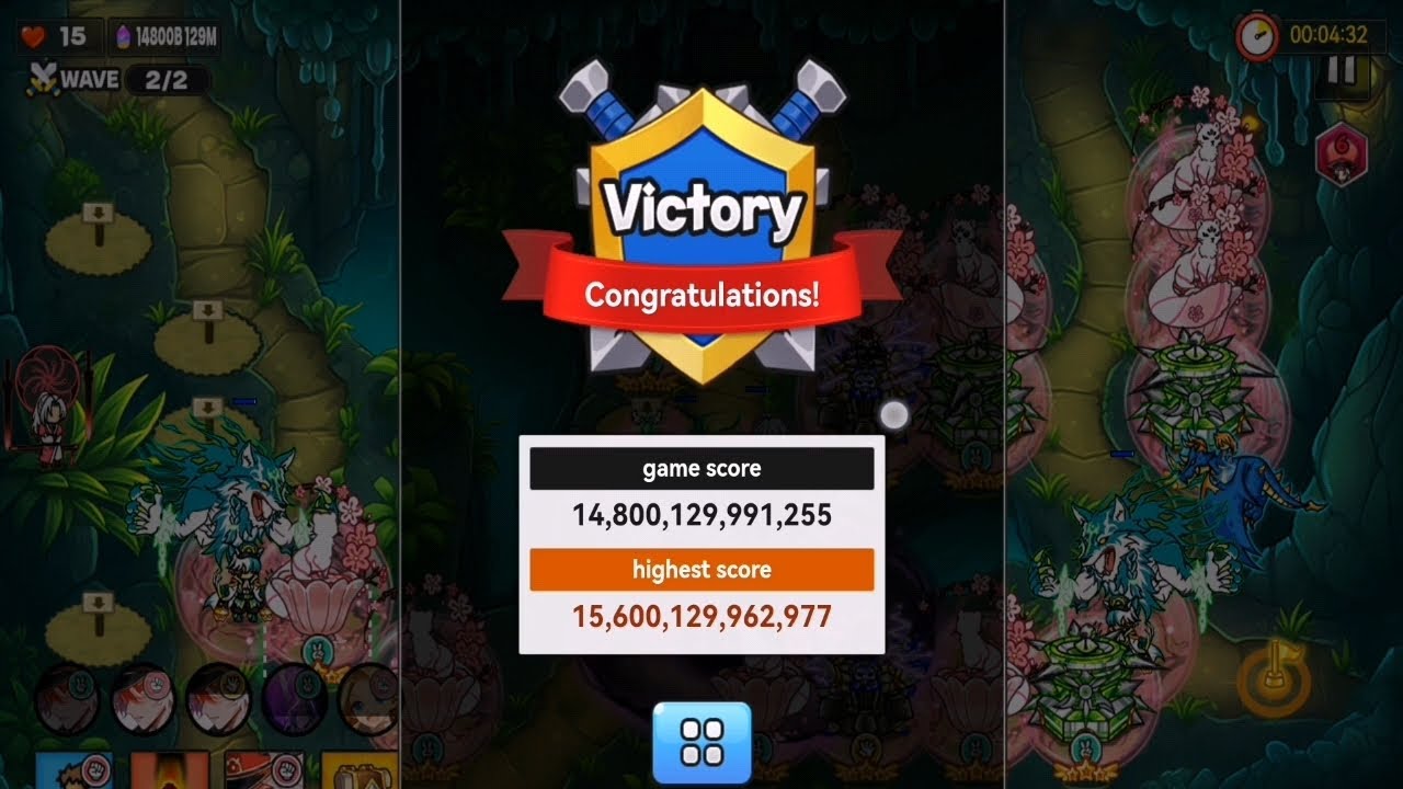 GOLD TOWER DEFENSE GUILD WAR #Making high score
