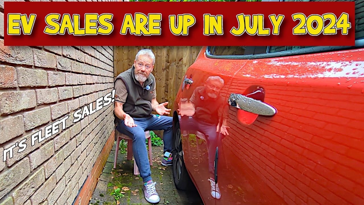 EV SALES ARE UP IN JULY 2024 SMMT Data for JULY 2024  shows Diesel and petrol are down.