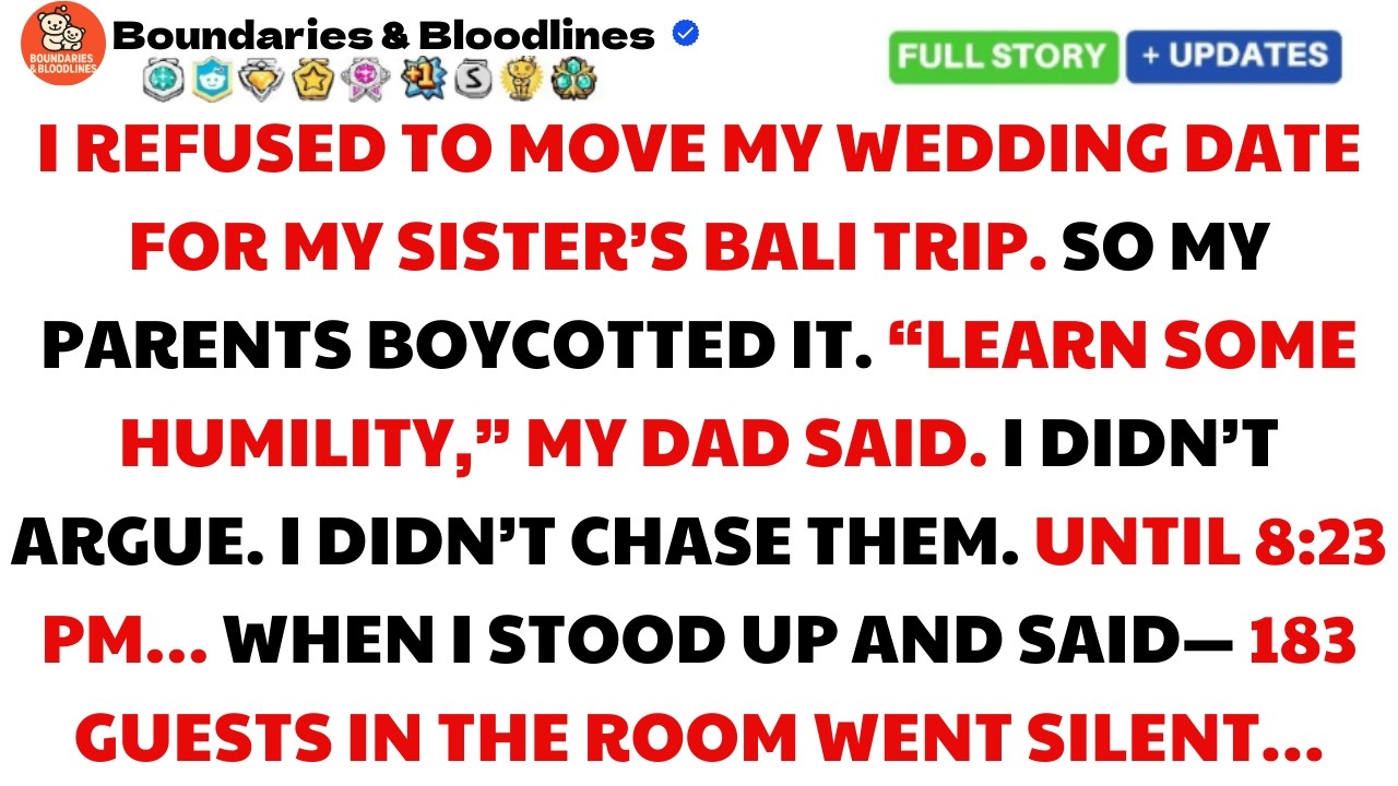 My Parents Boycotted My Wedding When I Refused To Move The Date For My Sister’s Bali Trip