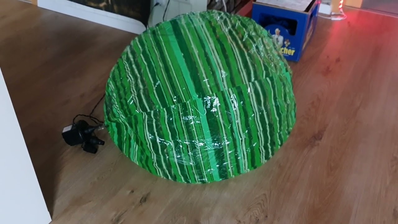 Big beachball deflate (Air pump elektrik)