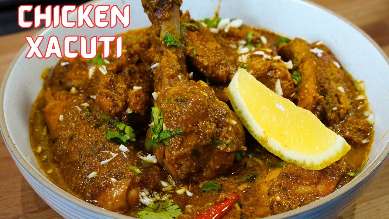 GOAN CHICKEN XACUTI RECIPE | Rich & Aromatic Chicken Curry Recipe