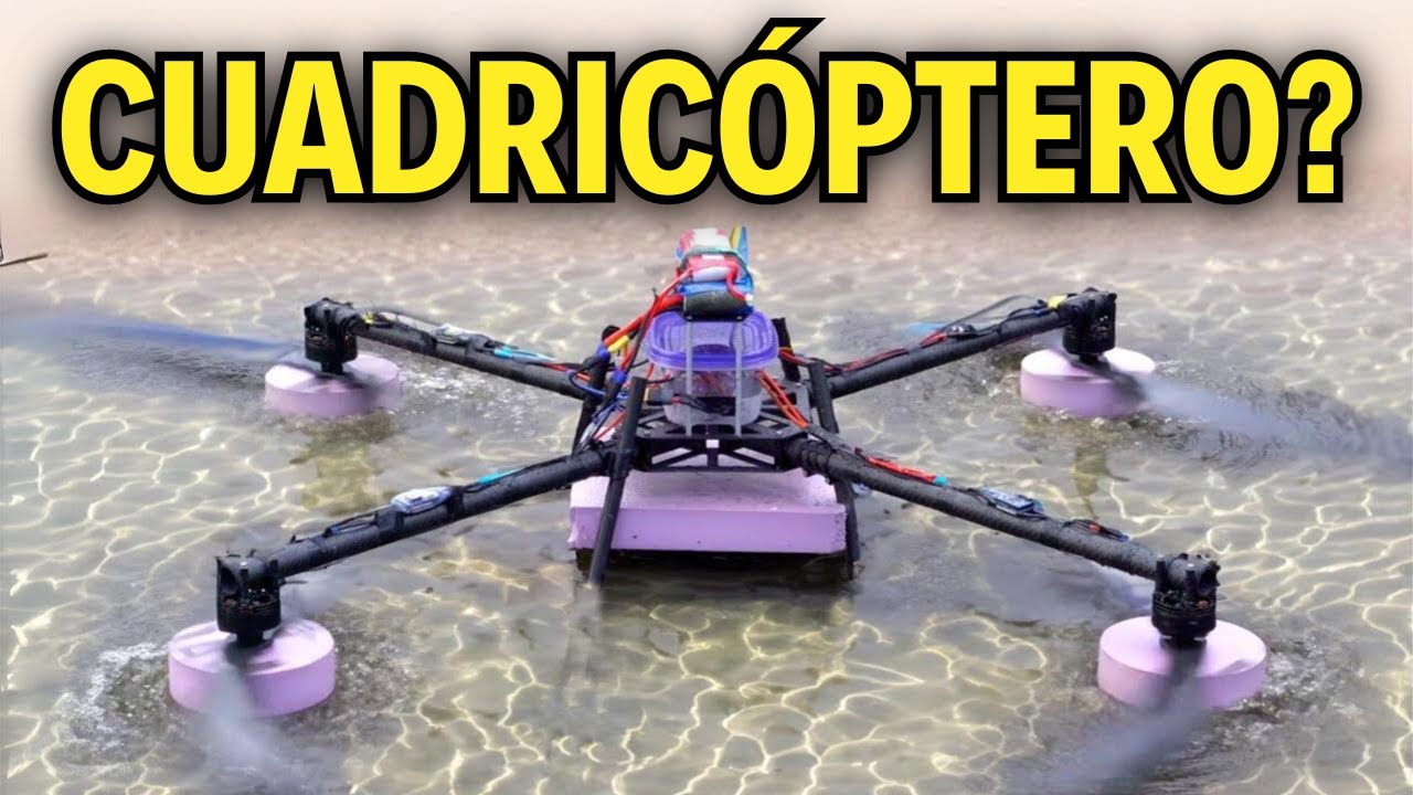 CONSTRU&Iacute; UN VEH&Iacute;CULO R/C DE EFECTO SUELO CUADRIC&Oacute;PTERO