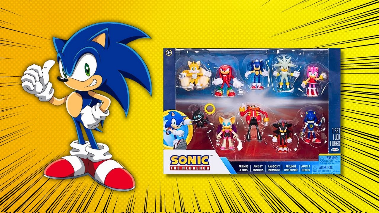 Las MEJORES figuras de Sonic hasta ahora | Unboxing Jakks Pacific - La Neverita
