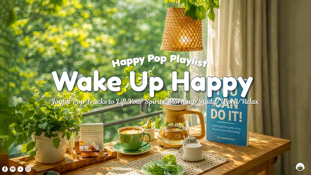 Wake Up Happy ☀️ Morning Chill Pop for a Positive Day | Playlist for Chill/Study/Work/Morning