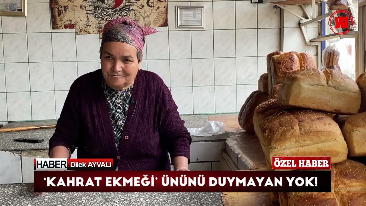 Tire'nin meşhur 'Kahrat Ekmeği'