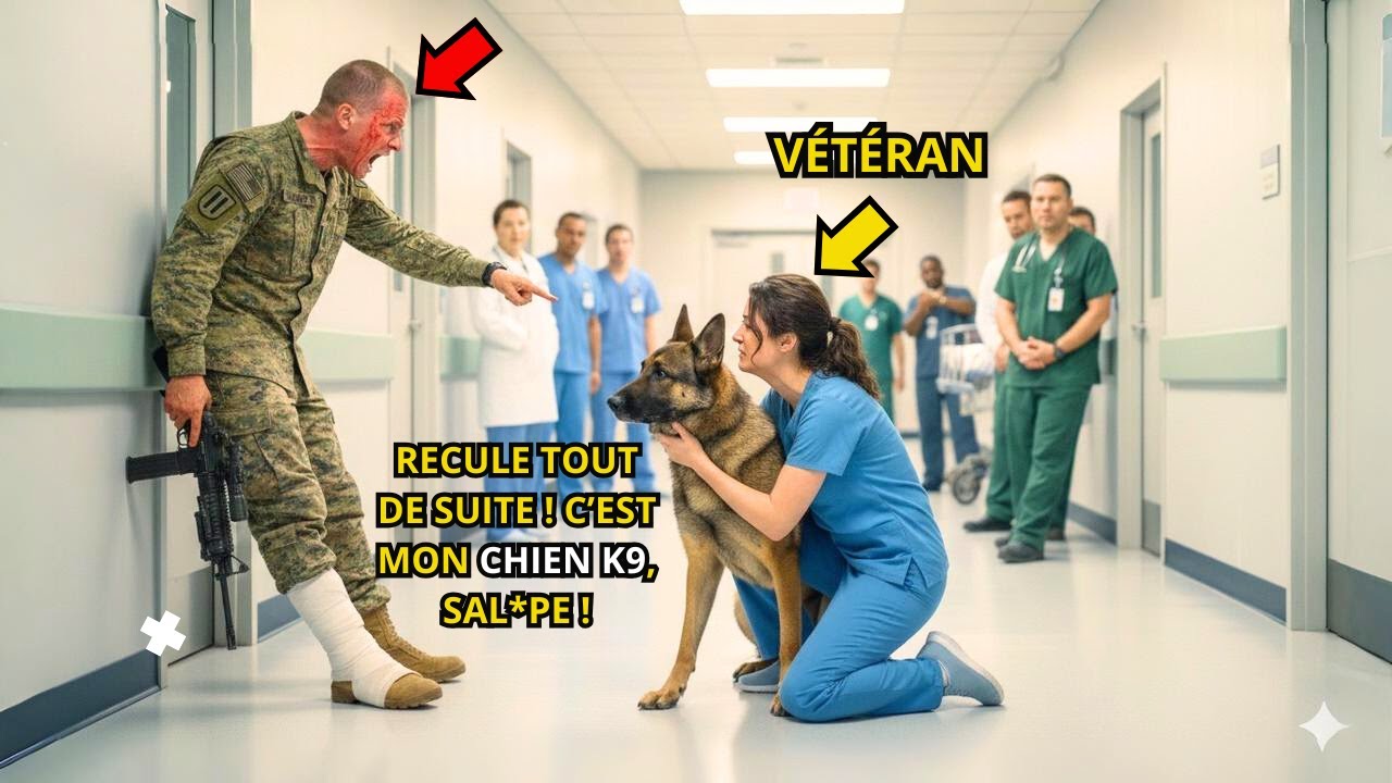 « Laissez mon chien s’éloigner ! » hurla le Navy SEAL blessé, avant le salut inattendu