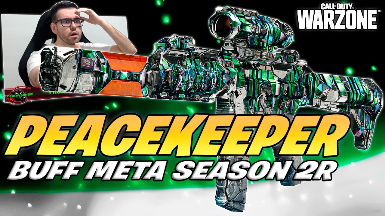 A 💯PEACEKEEPER VAI DOMINAR O META💯 DA SEASON 2R!! | CLASSE PEACEKEEPER MK1 WARZONE