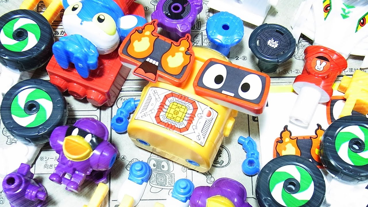 よみがえる ボキャボット　ヘボット　くみかえ合体シリーズ　HEYBOT!