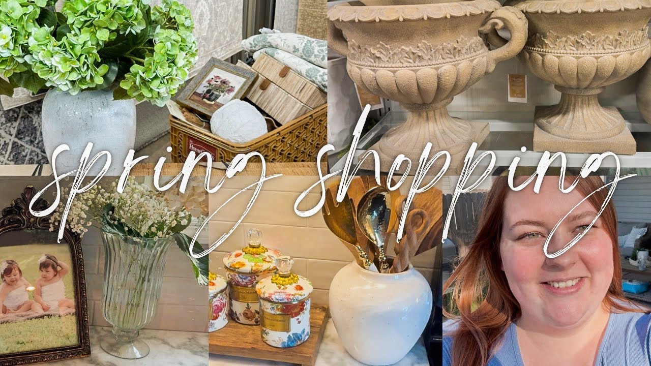 Весенний шопинг 🌷 Покупки весеннего декора в TJ Maxx и HomeGoods