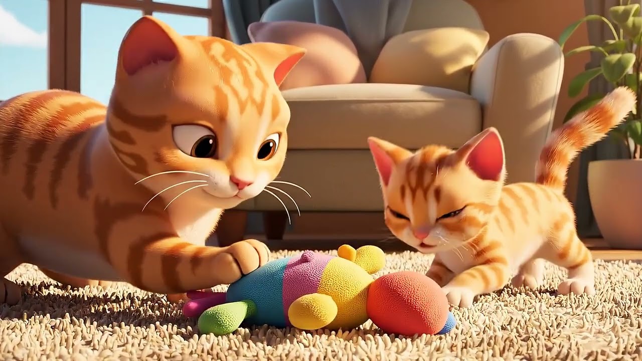 Milo Learns to Be Gentle | Gentle Cat Story for Kids