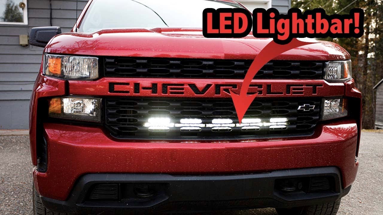Установка скрытой светодиодной панели | Chevrolet Silverado 1500 2019–2023 гг. | Светодиодная пан...
