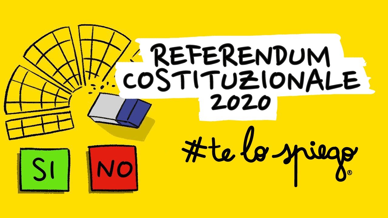 REFERENDUM COSTITUZIONALE 2020 SUL TAGLIO DEI PARLAMENTARI | #TELOSPIEGO