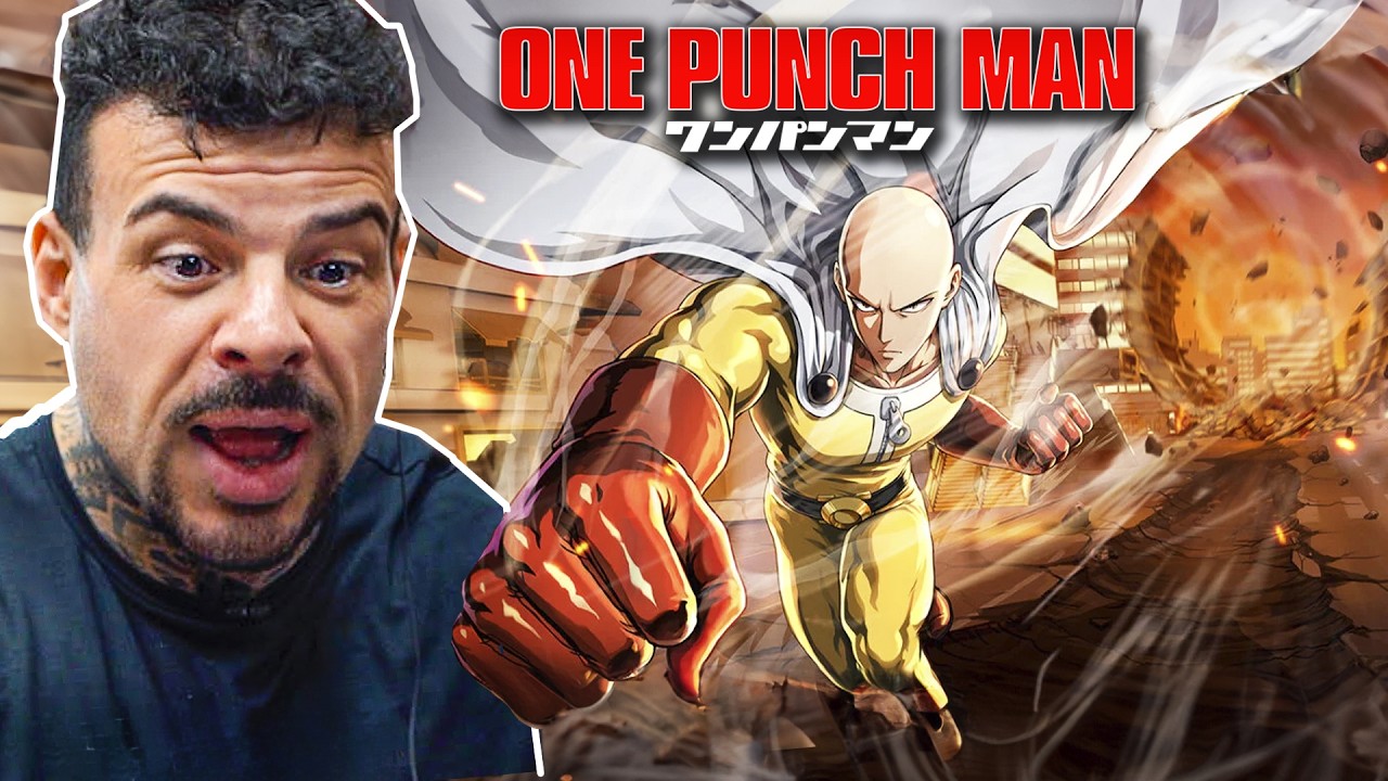 Bodybuilder Reage ao Anime One Punch Man