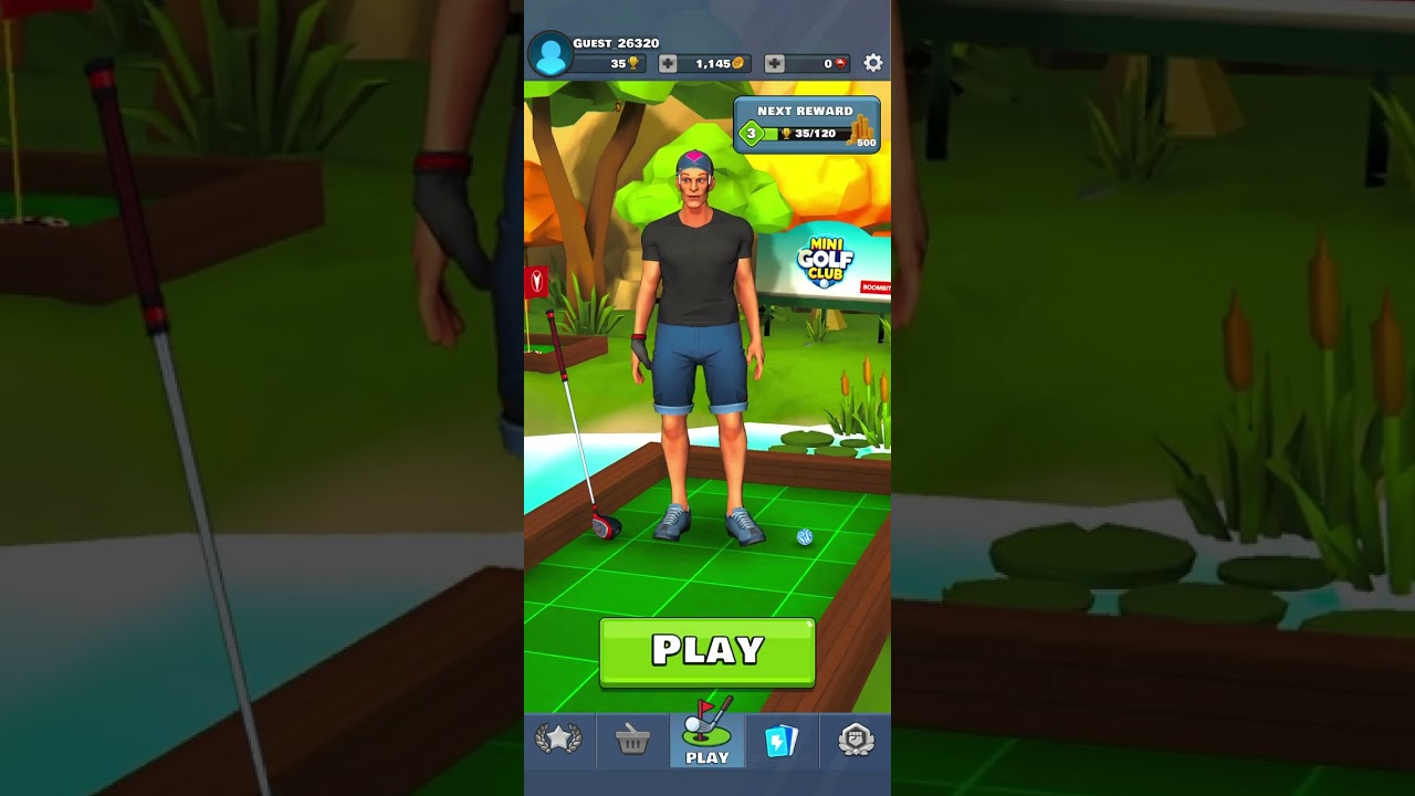 Mini Golf Club PvP Multiplayer | First gameplay | mobile game | IOS | 