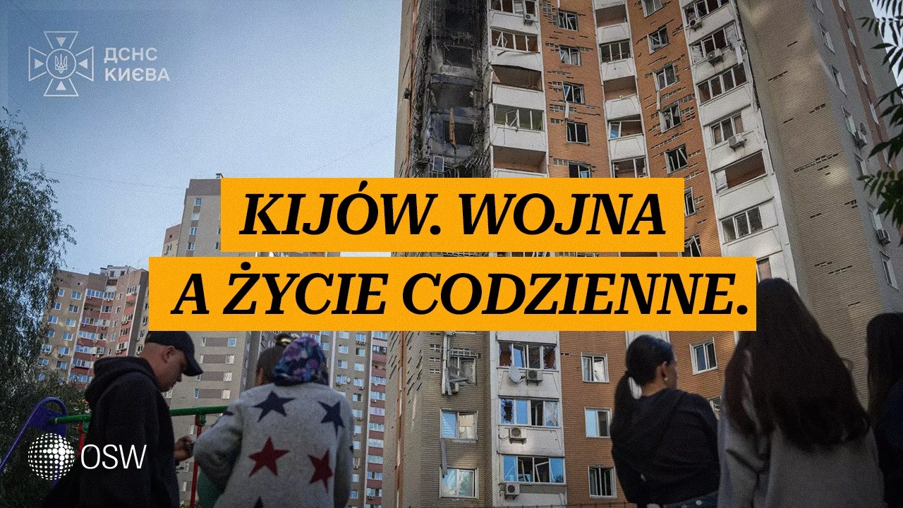 Kij&oacute;w - ostrzały, mobilizacja i imprezy na ulicach