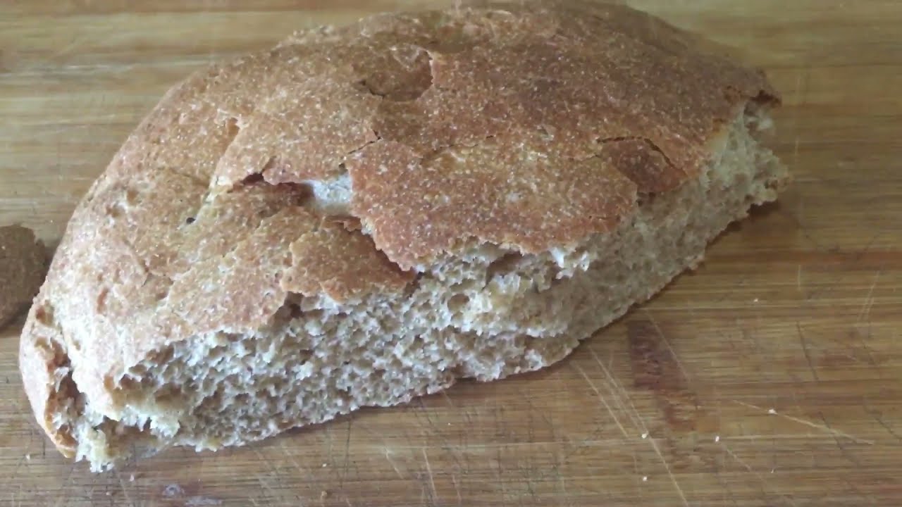Ricetta del pane con Farina di Tumminia Timilia. Pane leggero con poco glutine con il Bimby