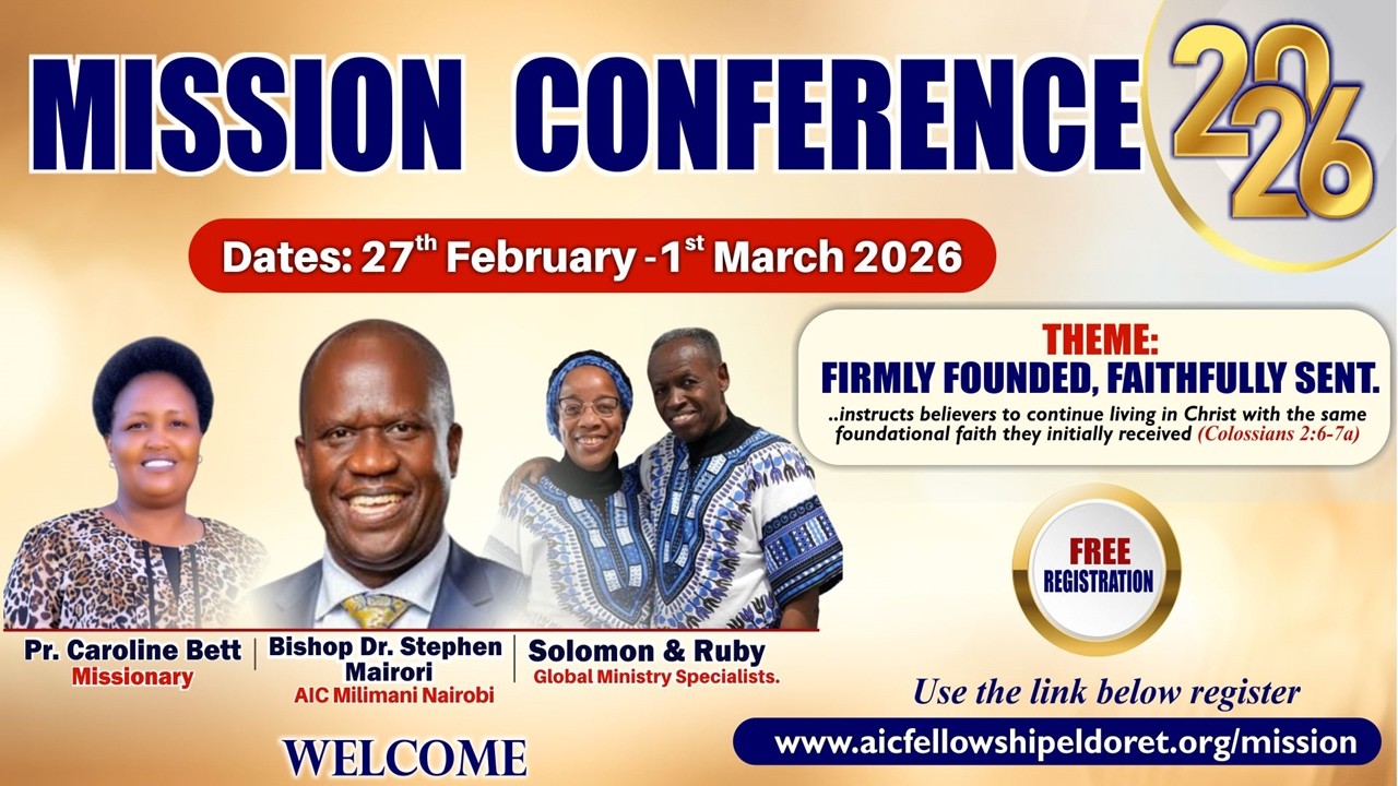 MISSIONS CONFERENCE DAY 2 - MORNING SESSION - FIRMLY FOUNDED, FAITHFULLY SENT.