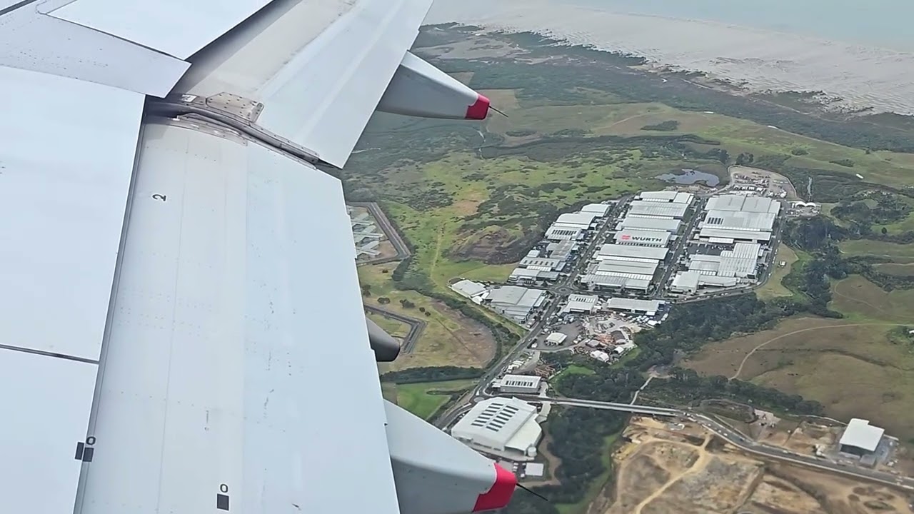 Auckland to Wellington on Air New Zealand - Scenic Views
