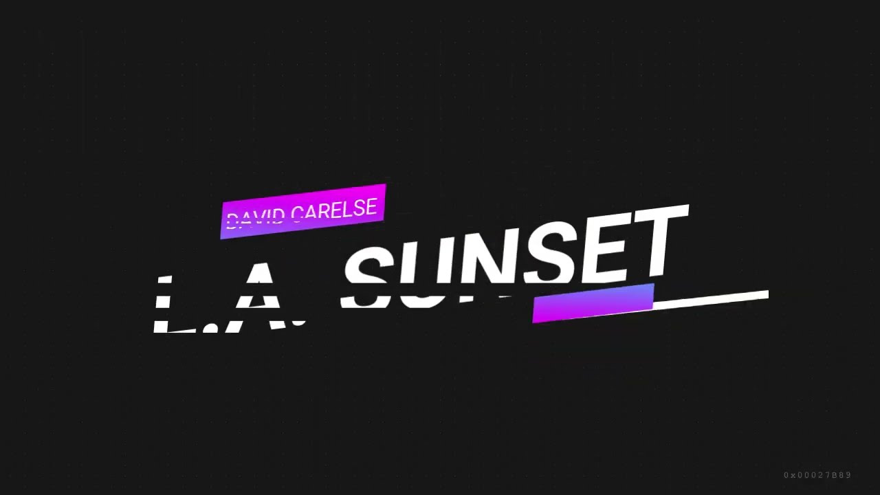 L.A. Sunset - David Carelse - Amplitube 5