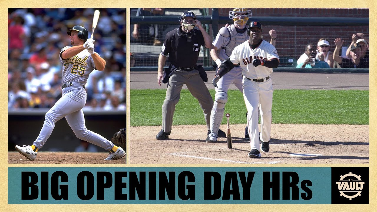 MAMMOTH Opening Day home runs! Some of the best and longest homers hit on Opening Day
