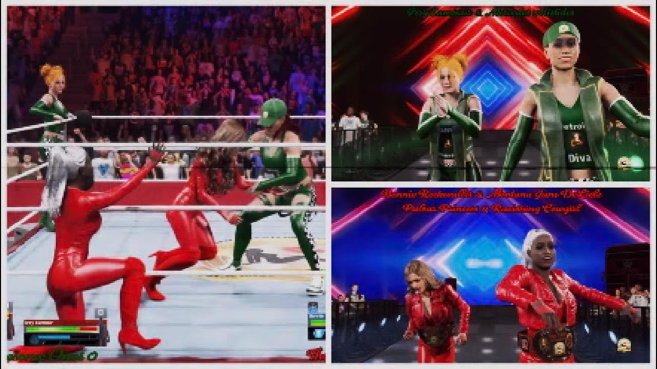 WWE 2K25 The Awesome Ones Vs The Fabulous Freebirds - Tag Team Iron Woman 👠 Match 