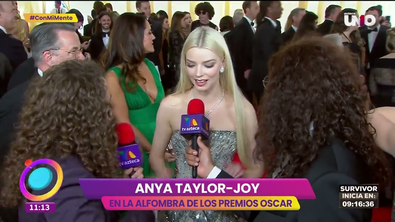 Anya Taylor Joy Speaks in Perfect Spanish During Interview
