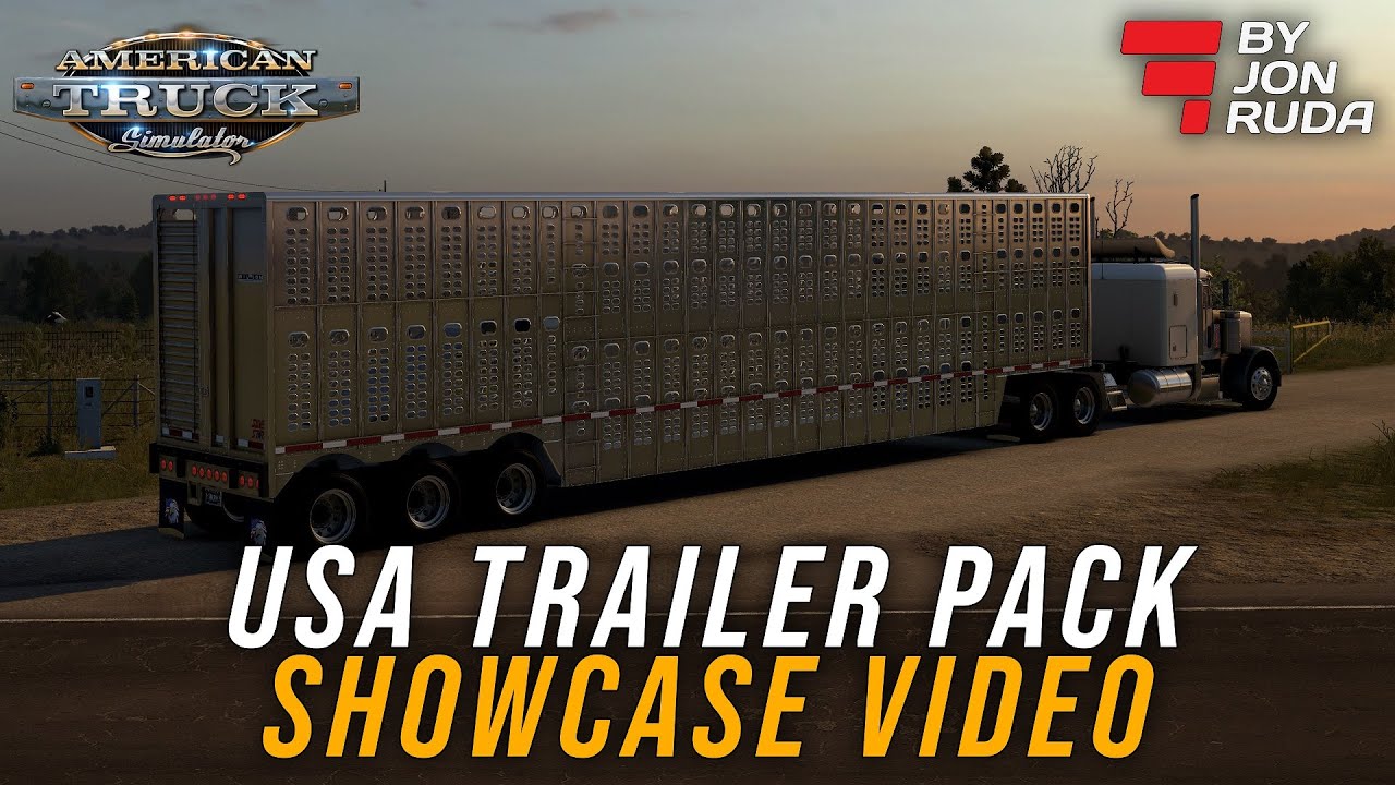 USA Trailer Pack v8.0 Showcase Video