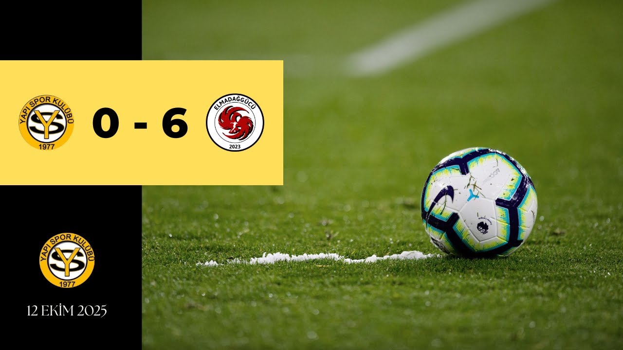 U16 Ma&ccedil; G&ouml;r&uuml;nt&uuml;leri Yapıspor 0 - 6 Elmadağg&uuml;c&uuml; 12.10.25