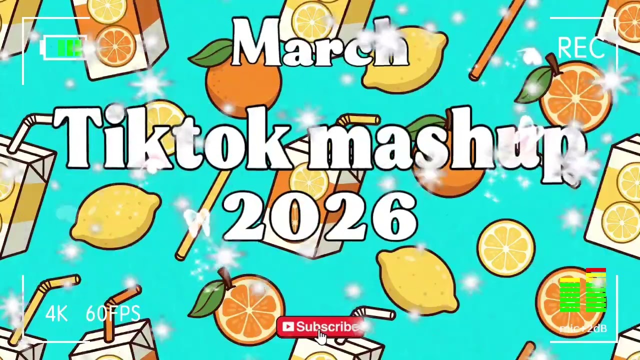 TikTok mashup March 2026 🇺🇸 songs taking over TikTok 🎧🎶