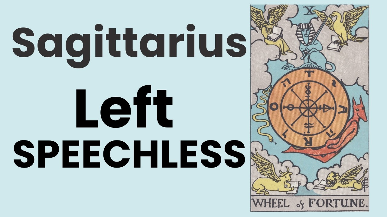 Sagittarius What Comes Next Is Going To Leave You Speechless! 🩵 April 6th - 13th Weekly Tarot