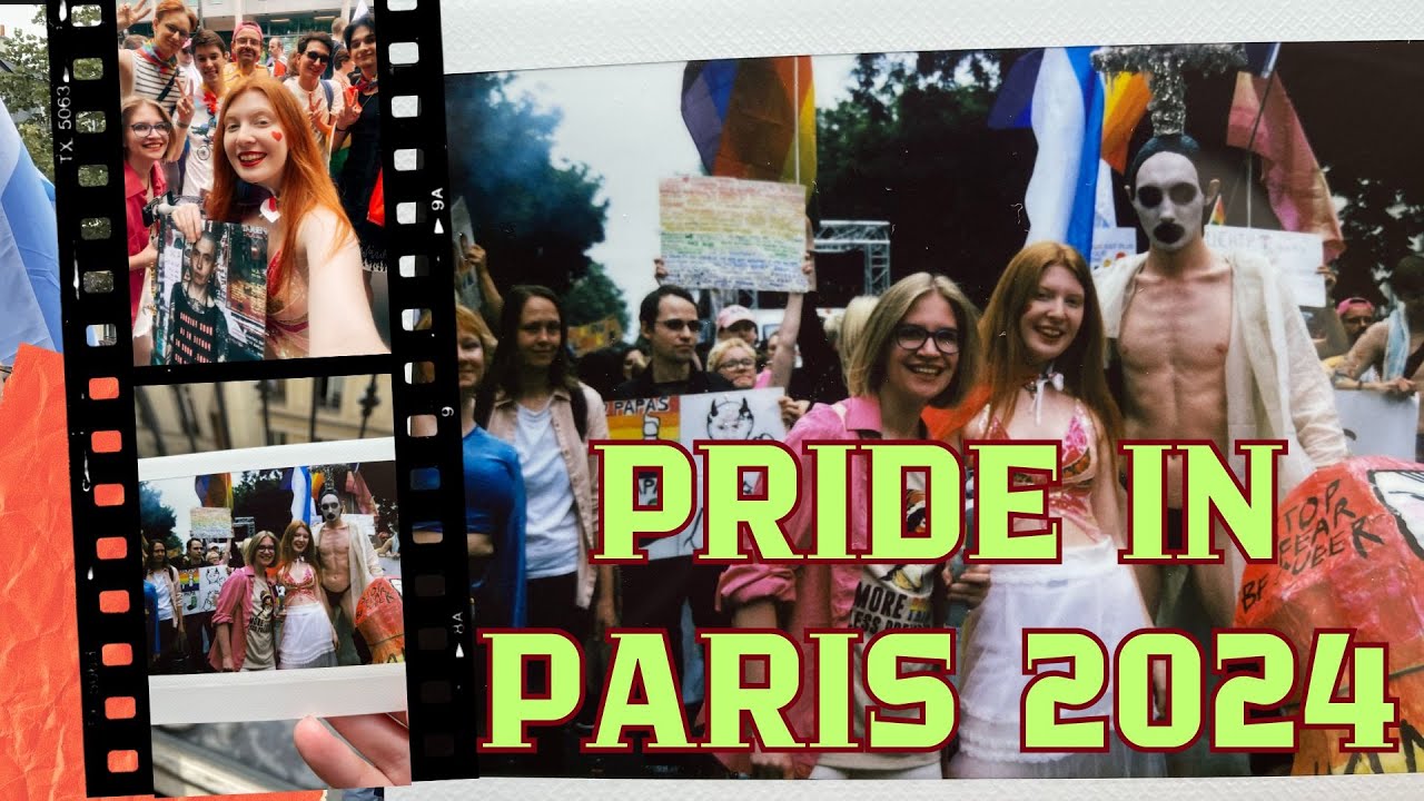 Pride in PARIS 29th June 2024 | Влог с ЛГБТ Прайда в Париже 🏳️&zwj;🌈