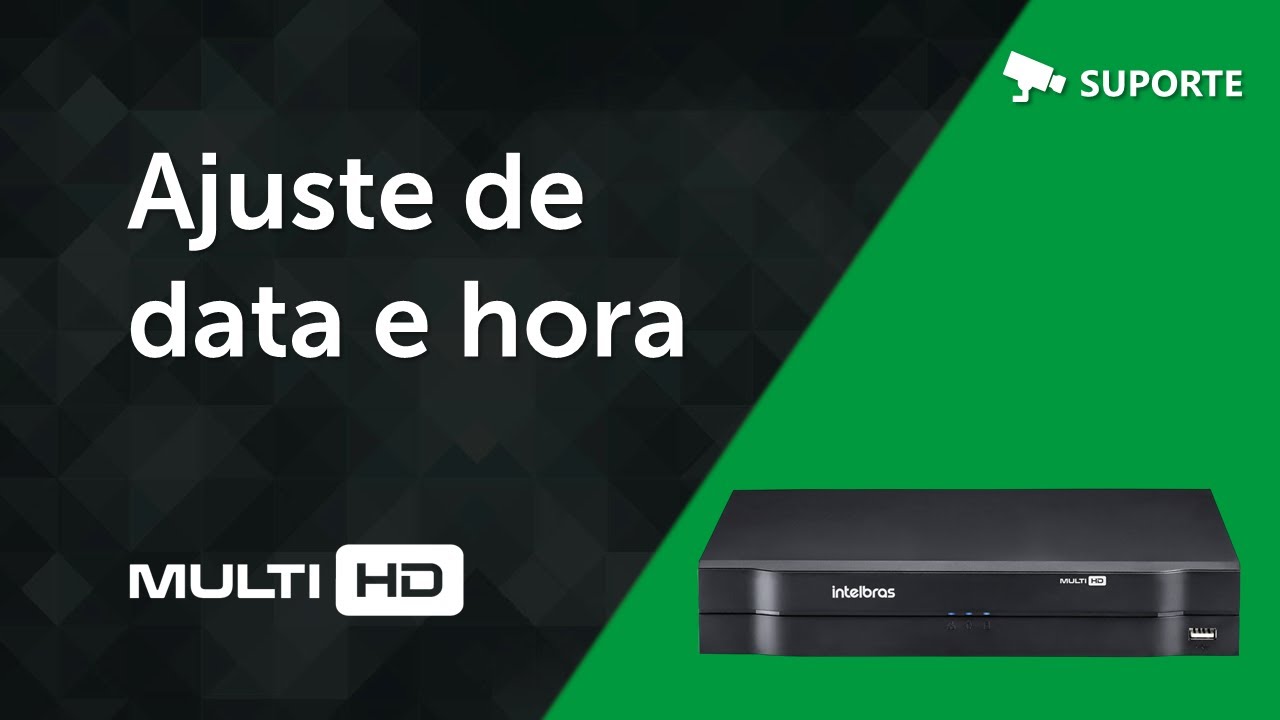 Gravadores: Ajustar data e hora / NTP - i2247