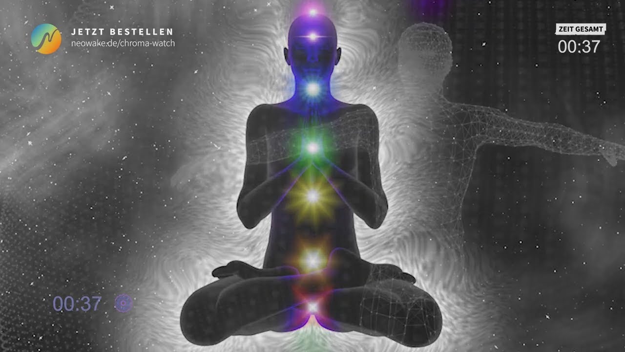 Ganzk&ouml;rper-Routine zum &Ouml;ffnen aller 7 Chakren (Low Level Laser Therapie - neowake&reg; Light)