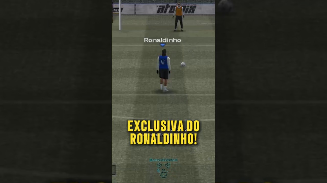 De quem s&atilde;o esses estilos de p&ecirc;nalti do PES de PS2 #pesps2 #ronaldinho #futebol #curiosidades