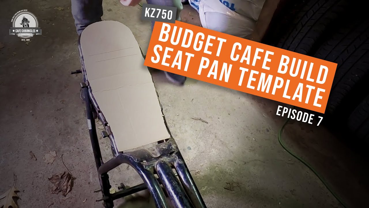 Budget Cafe Build E07: Making a seat pan template
