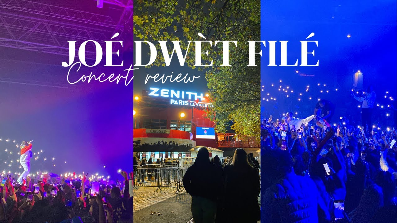 Joé Dwèt Filé au Zénith de Paris: Concert Review - Novembre 2022