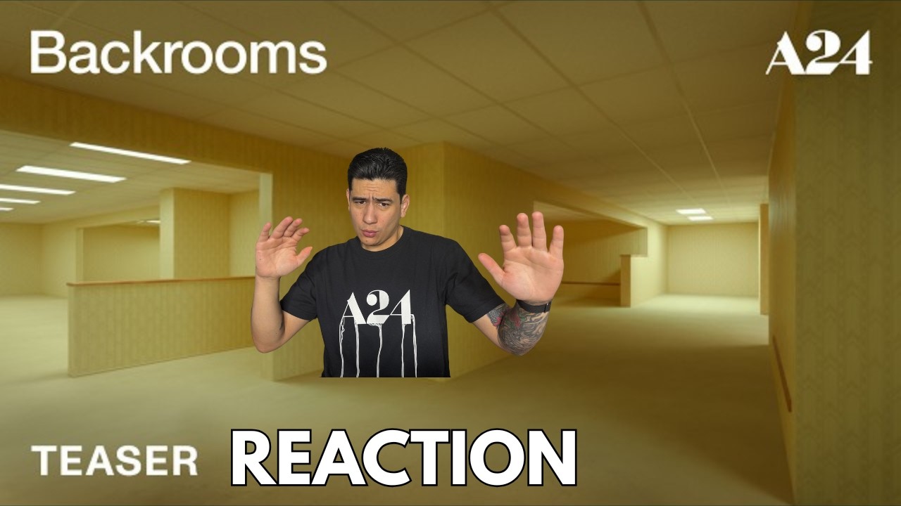 The Backrooms A24 Horror Film Trailer Reaction!