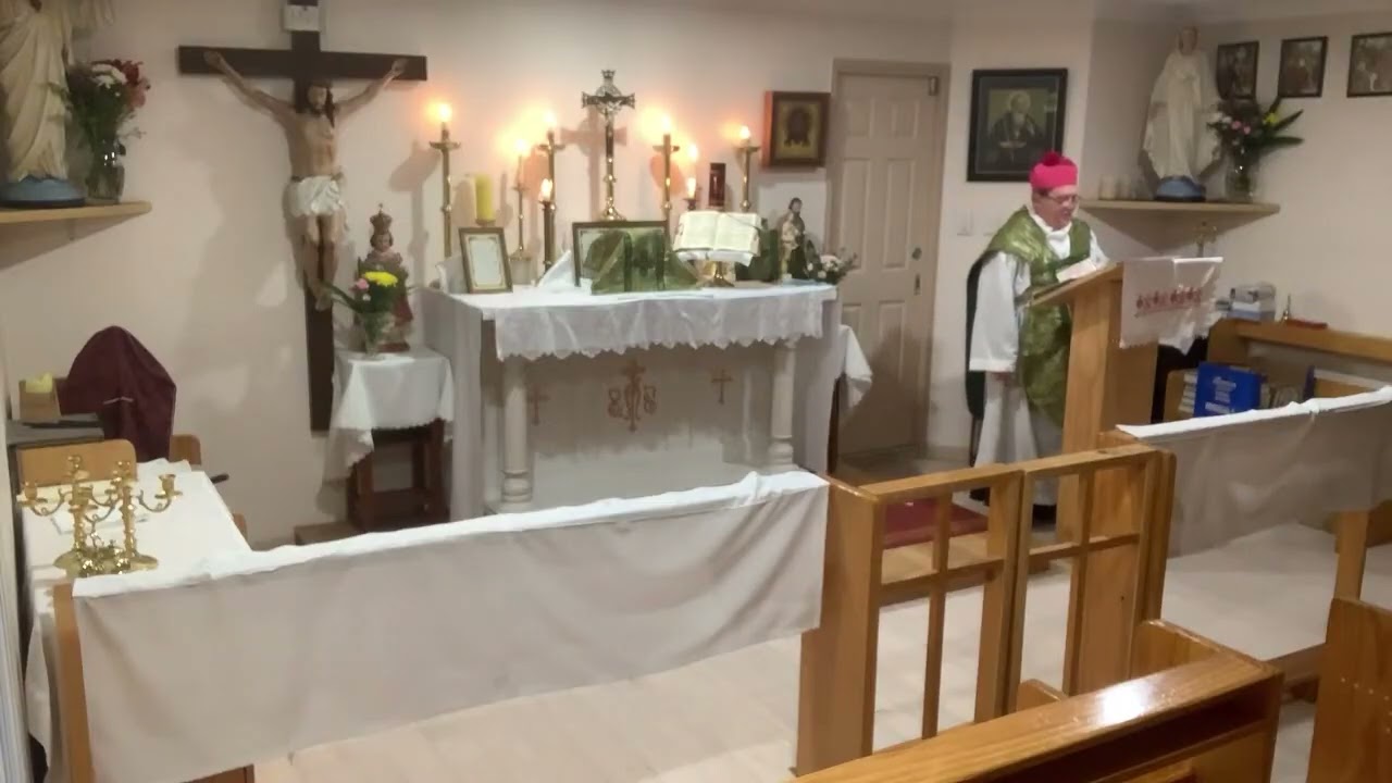 Ninth Sunday after Pentecost. The true worship of God can only come from the Catholic Church. 