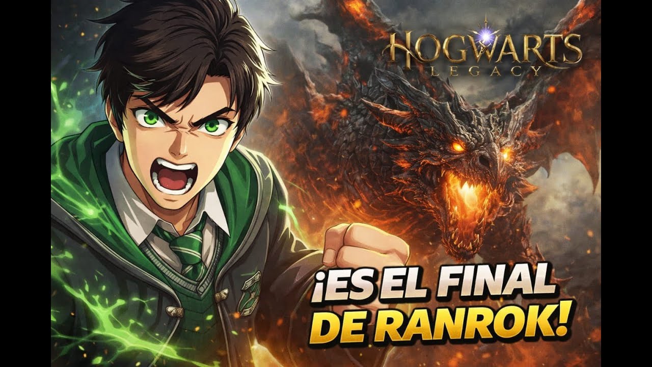 🔥 HOGWARTS LEGACY | ¡ES EL FINAL DE RANROK! 🐉⚡ Modo Berserker Slytherin