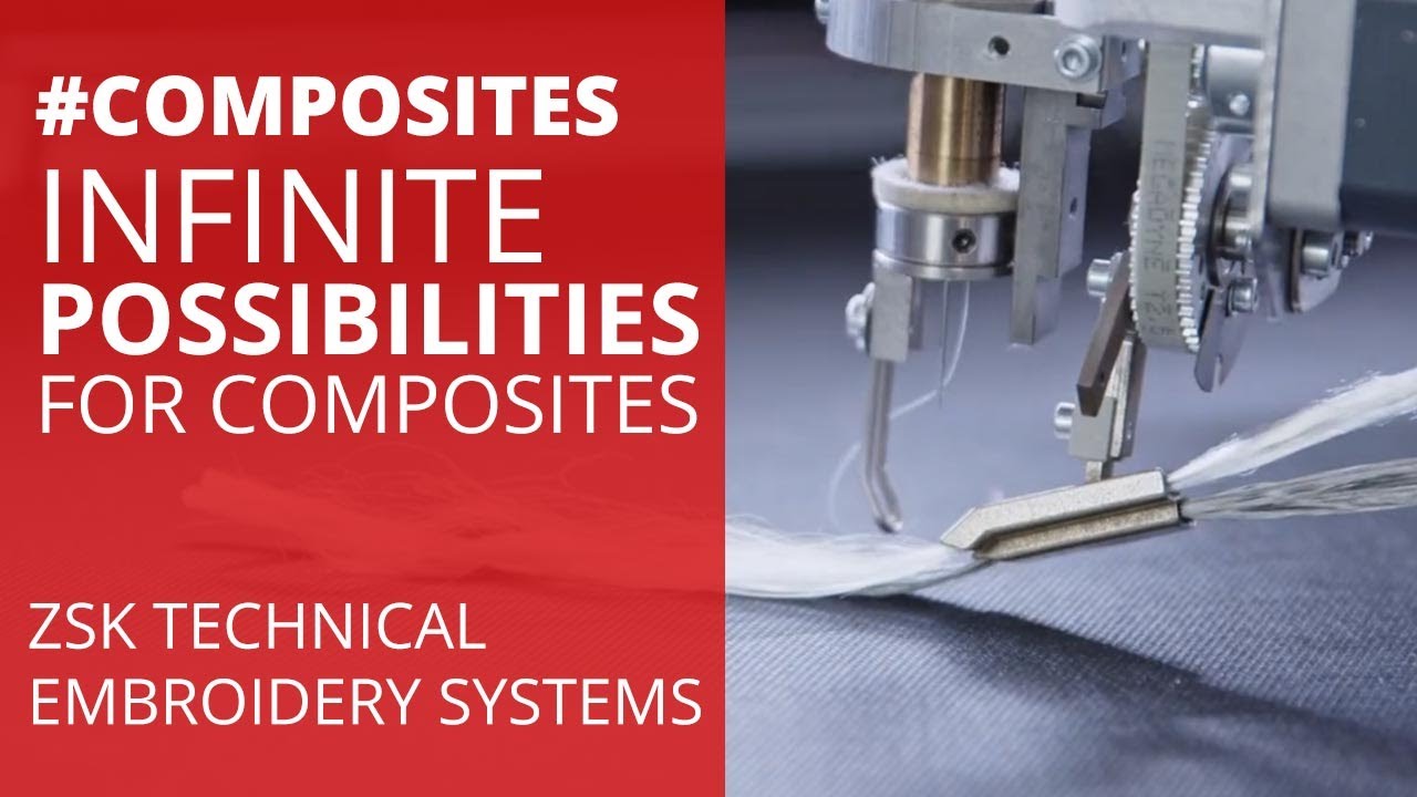 ZSK Technical Embroidery offers Infinitive Possibilities for Composites