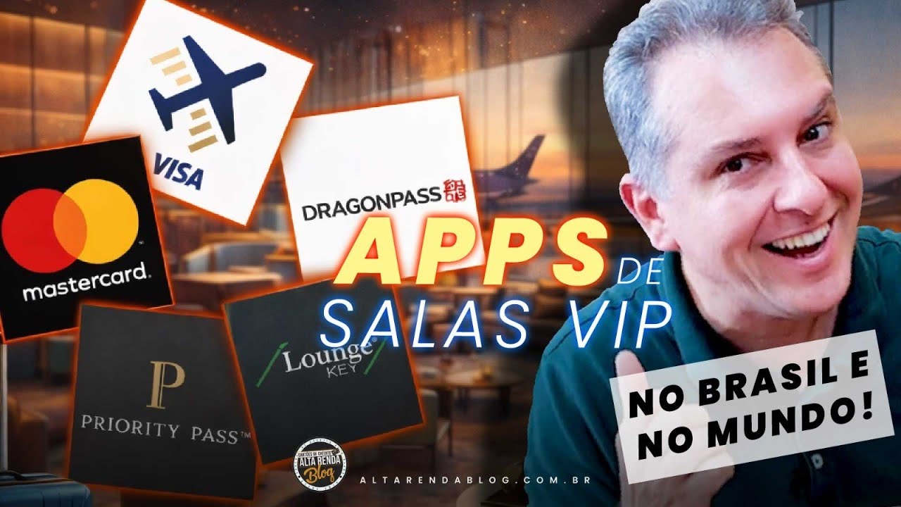 💳APLICATIVOS PARA VOCÊ USAR EM SALAS VIP EM 2026! USO NO BRASIL E FORA DO PAÍS. CONHEÇA OS NOVOS APP