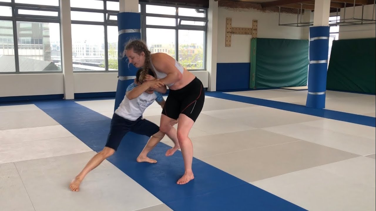 Hard BJJ Rolling with My Girlfriend Marleen (June 1st 2024)
