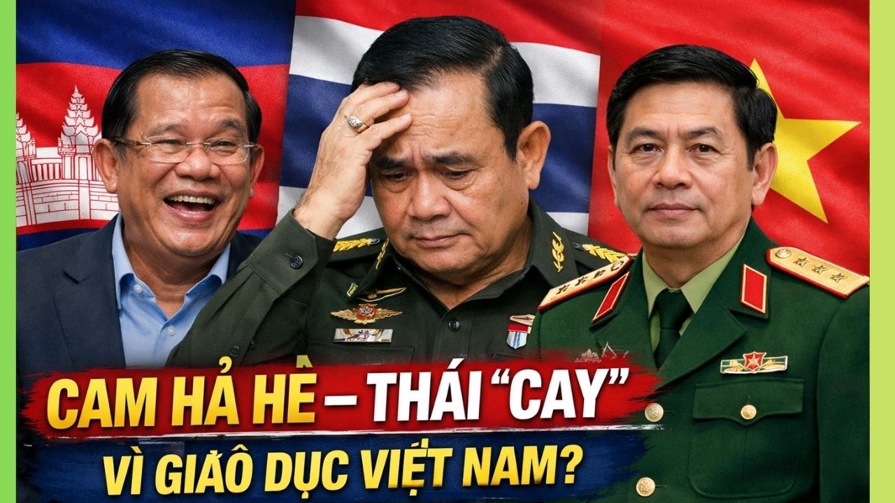 NGƯỜI CAMPUCHIA HẢ HÊ KHI VIỆT NAM TIẾP TỤC BỎ XA THÁI LAN VỀ GIÁO DỤC: DÂN MẠNG ĐÔNG NAM Á