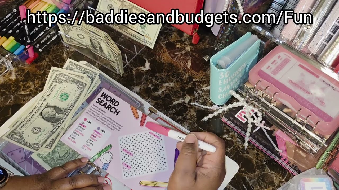 #набивкаденьгами 58,60$ с игровым органайзером от @Baddiesandbudgets🎲 | Мини-обзор нового кошельк...